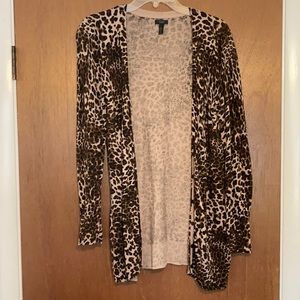 Leopard cardigan